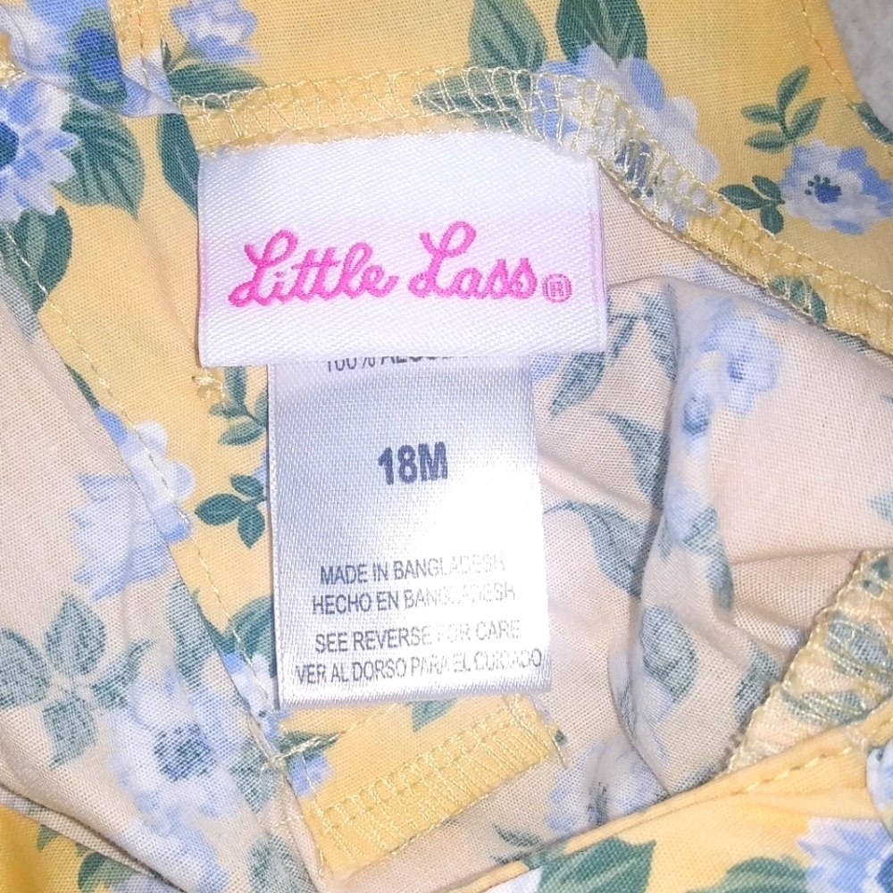 Little Lass baby girl dress with cover diaper size 18 months - Picture 5 of 5